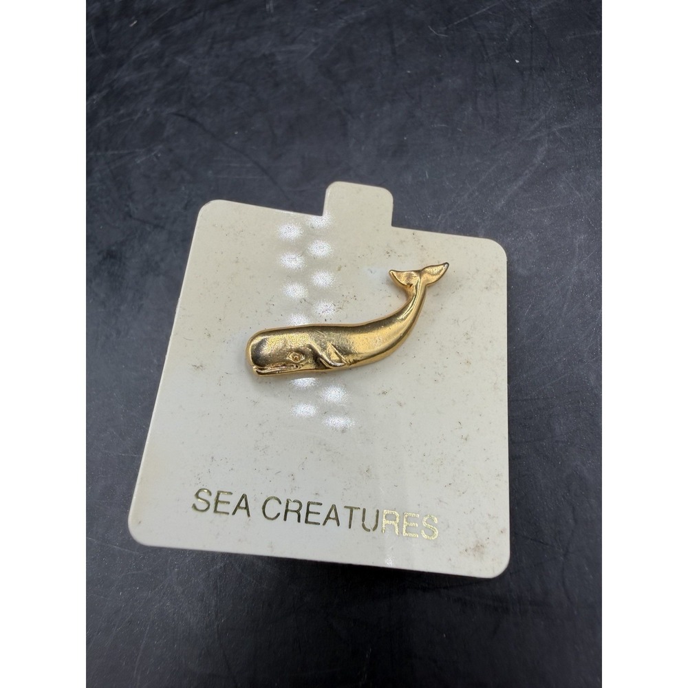 🐋✨ Whale Pin / Tie Tack -NOS✨🐋